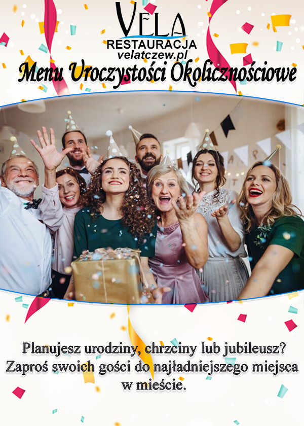 menu vela imprezy oklicznosciowe