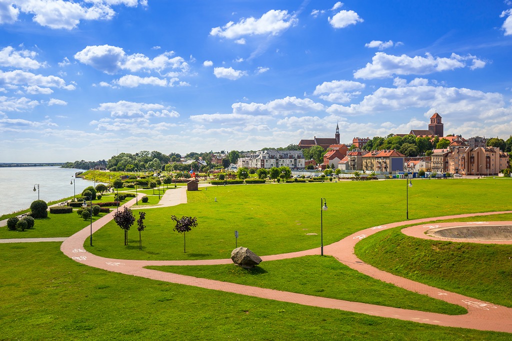 Hotel z widokiem na Wisłę w Tczewie